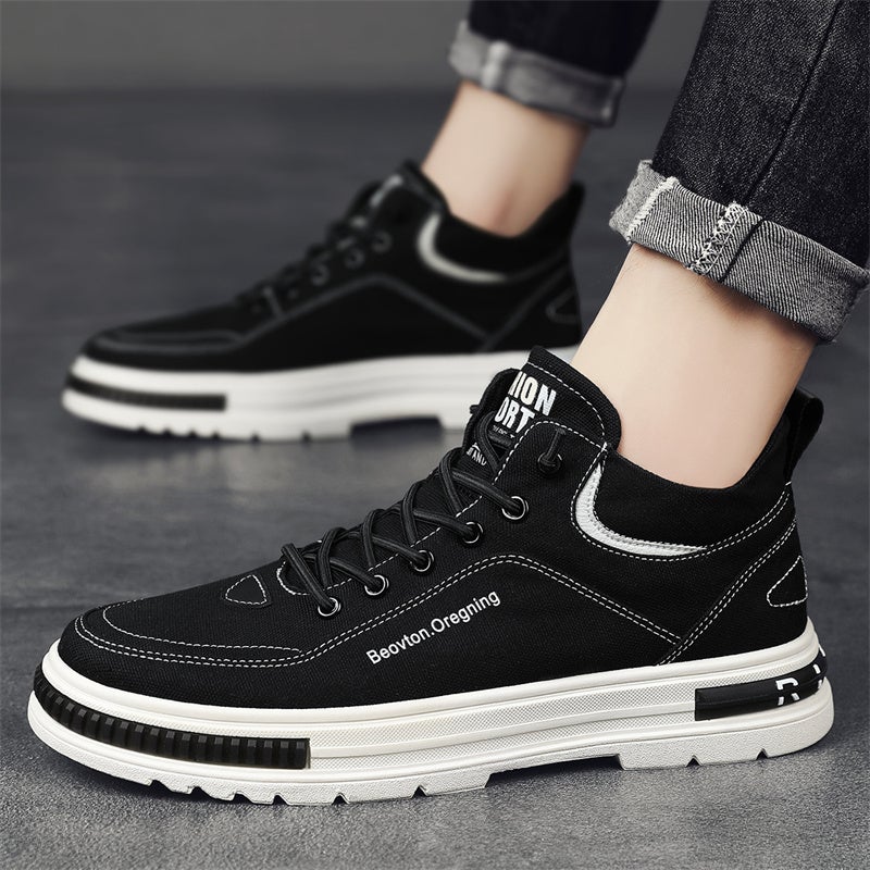 Canvas Shoes Men'S Shoes Summer All-Match Sports Board Shoes Men'S Cloth Shoes Casual Shoes Men'S - Image 3